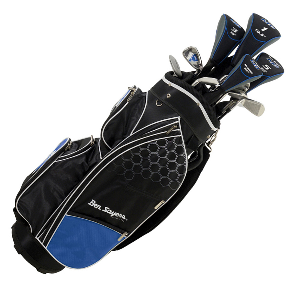 Ben Sayers G6407 M8 Package Set with Cart Bag Graphite Steel MRH Blue Image 1