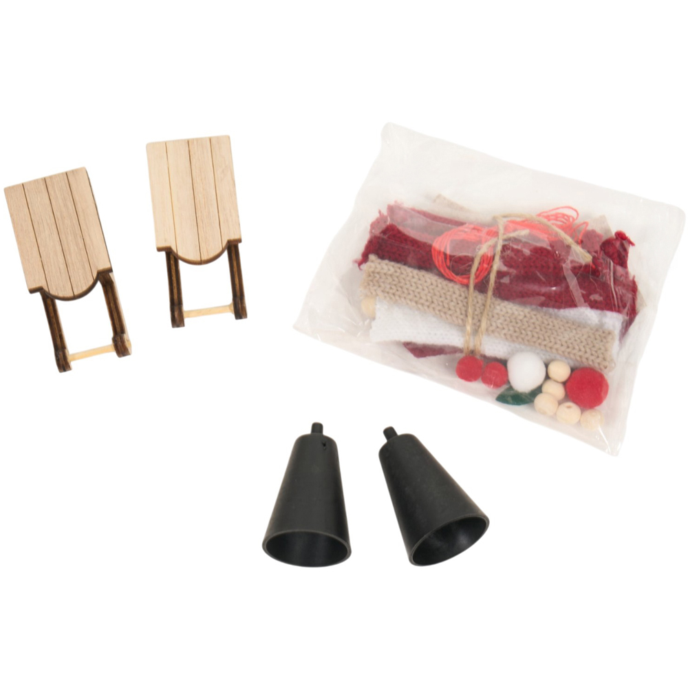 Make Your Own Hanging Sleighing Gonks Kit Image 4