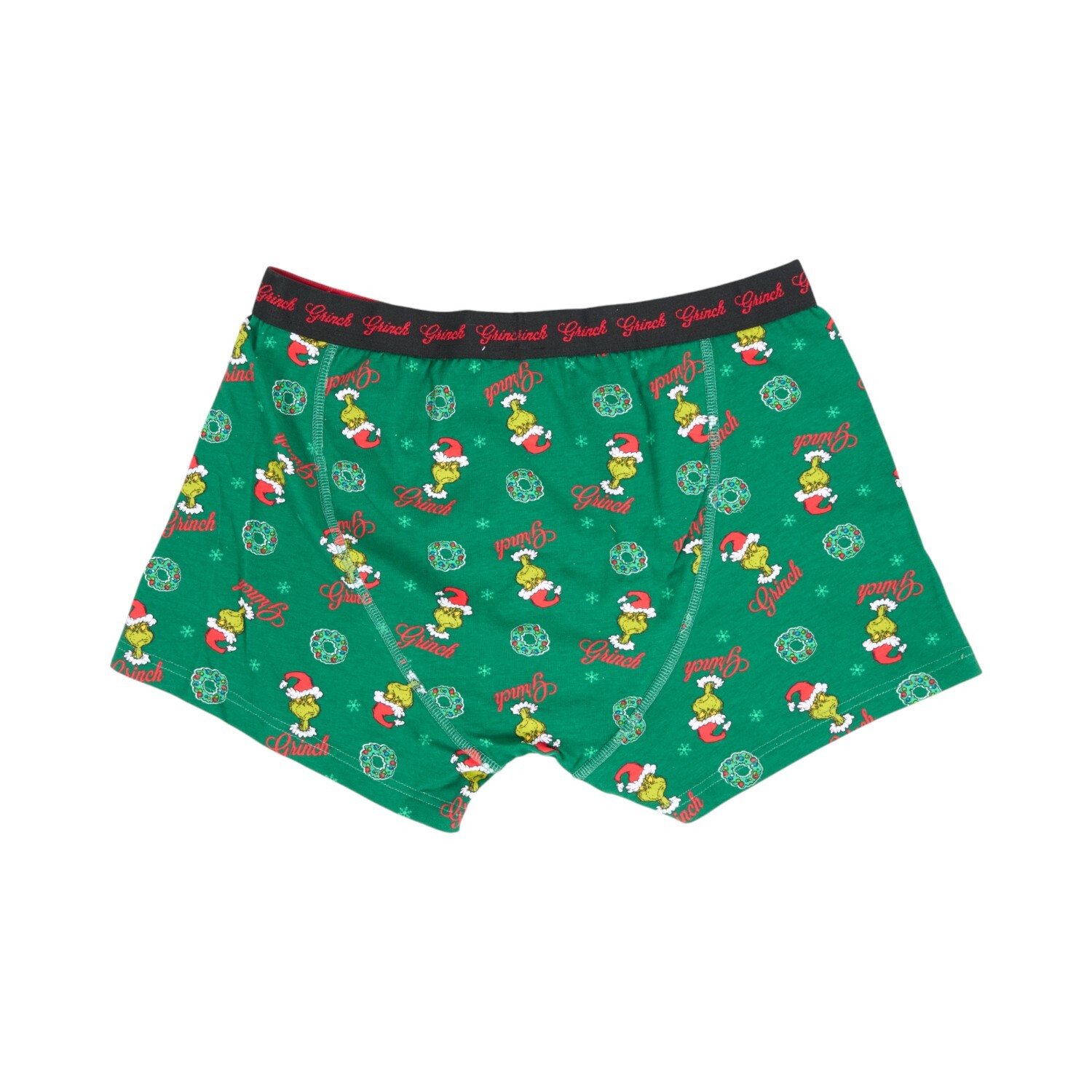 Grinch Wreath Boxer Shorts Image 4