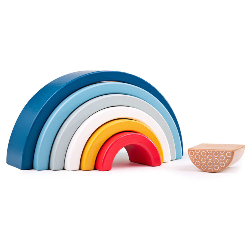 Bigjigs Toys Rainbow Arches Multicolour Image 1