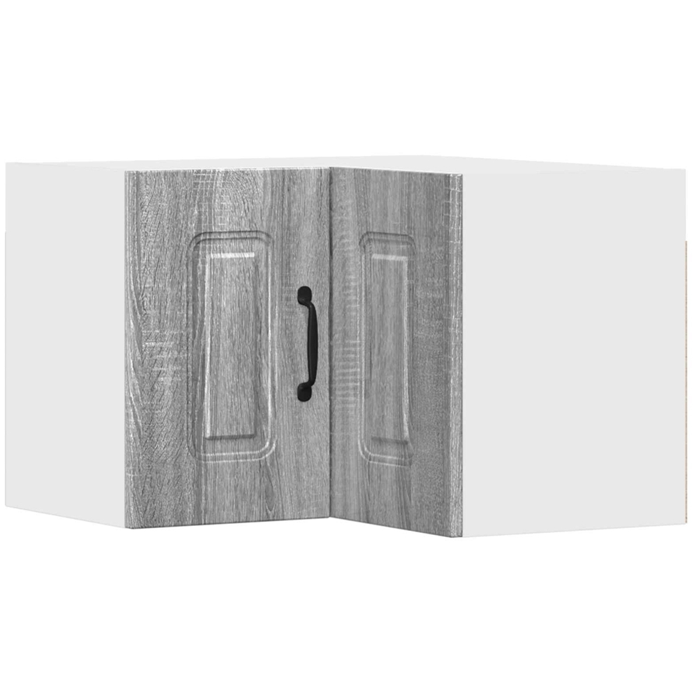 vidaXL Kalmar 2 Door Grey Sonoma Wall Kitchen Cabinet Image 2