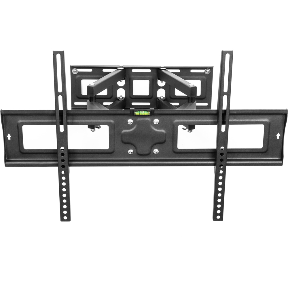 tectake 32 to 100 inch Width Adjustable Extendable Tilt and Swivel TV Bracket Image 2