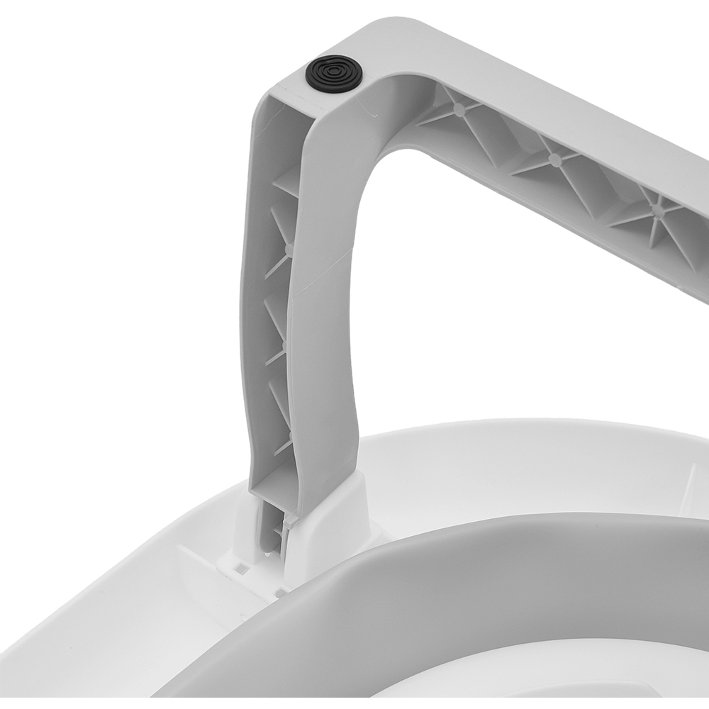 H&O Direct Grey Non-Slip Foldable Baby Bathtub Image 3