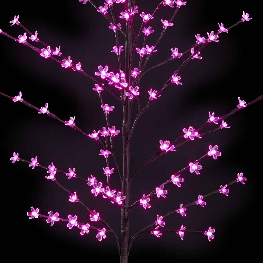Wilko 5ft Pink Blossom Twig Tree Image 3