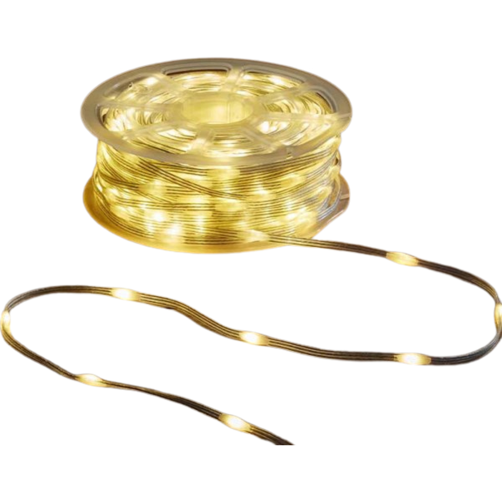Samuel Alexander 1000 Warm White and Multicolour LED Clear String Light 75m Image 3