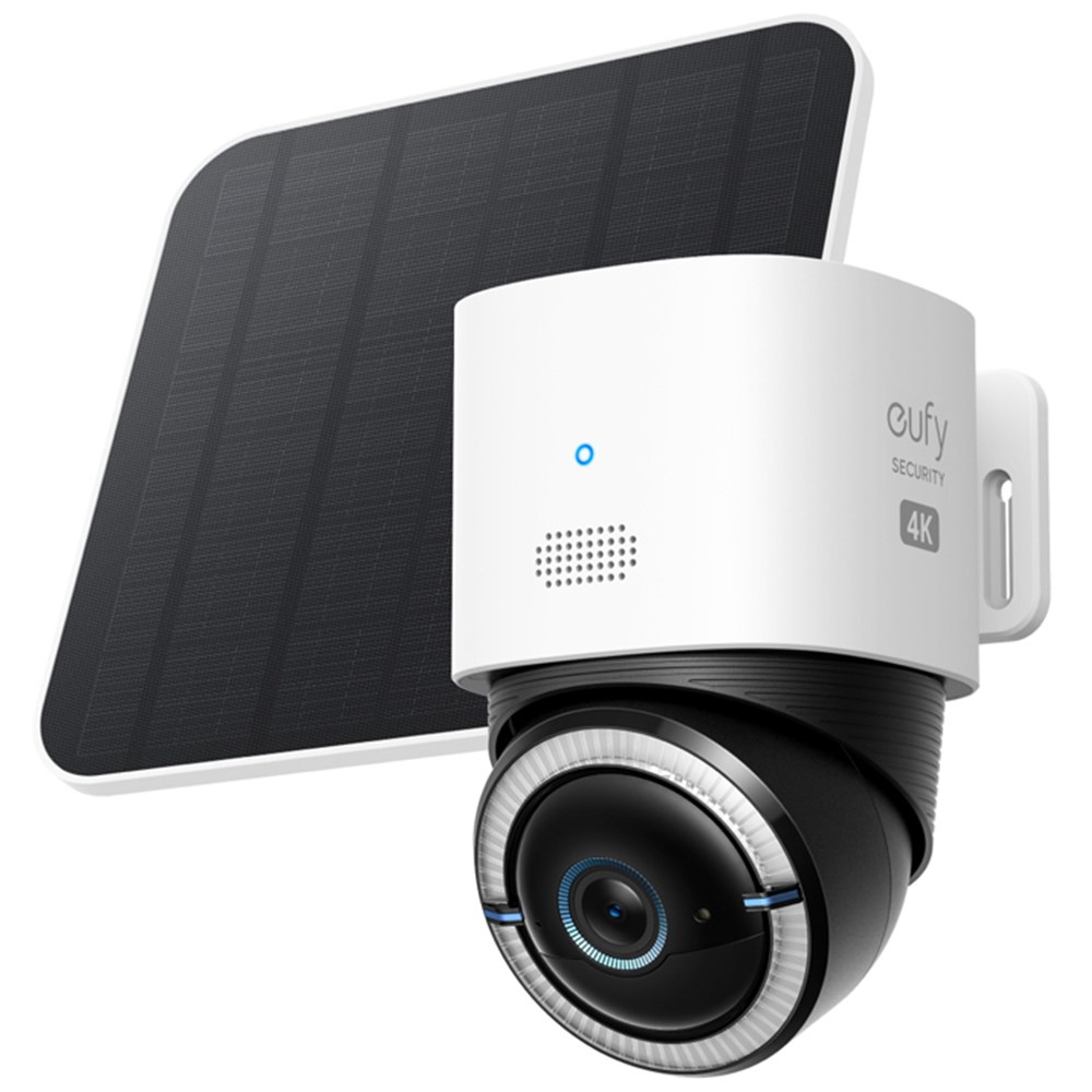 Eufy 4G LTE S330 Wireless CCTV Camera with Solar Pan Tilt Image 1