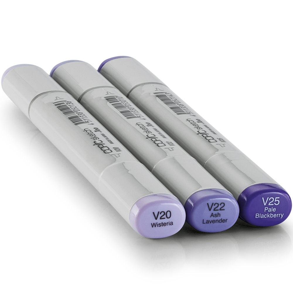 Copic Sketch Colour Fusion 1 Marker Pen 3 Pack  Image 2