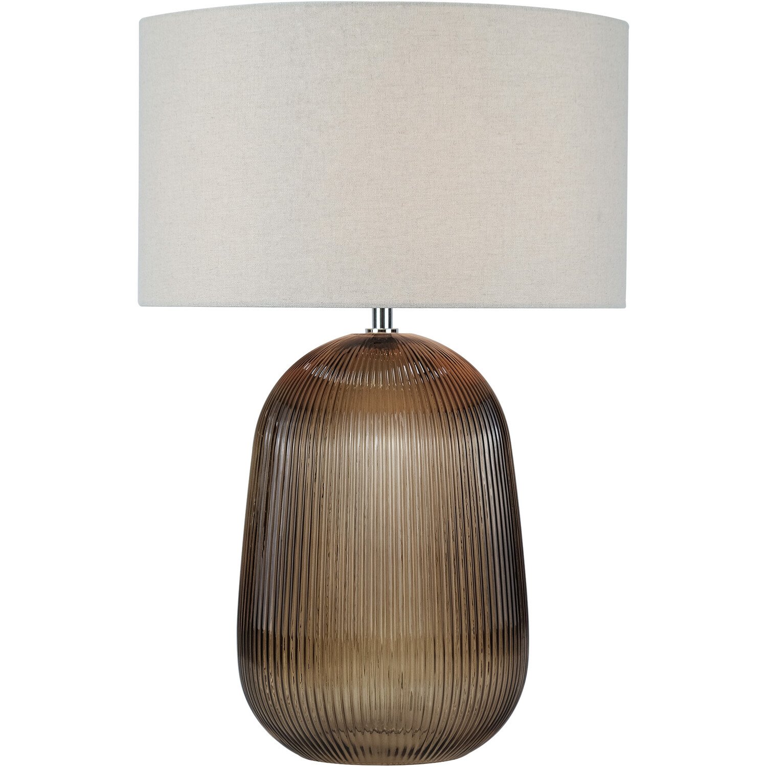 Sandstone Table Lamp Brown Image 2