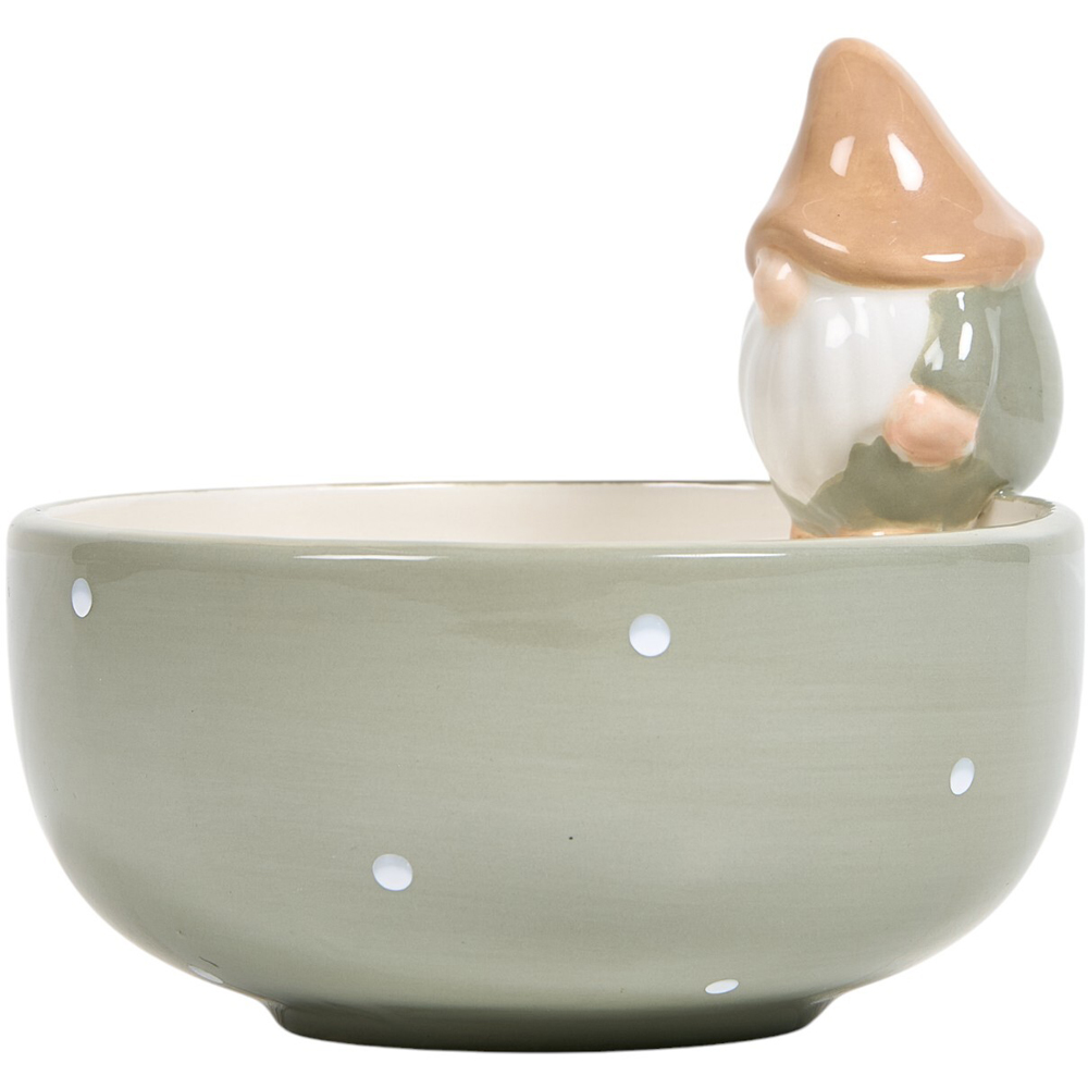 Festive Gonk Bowl - Sage Image 3