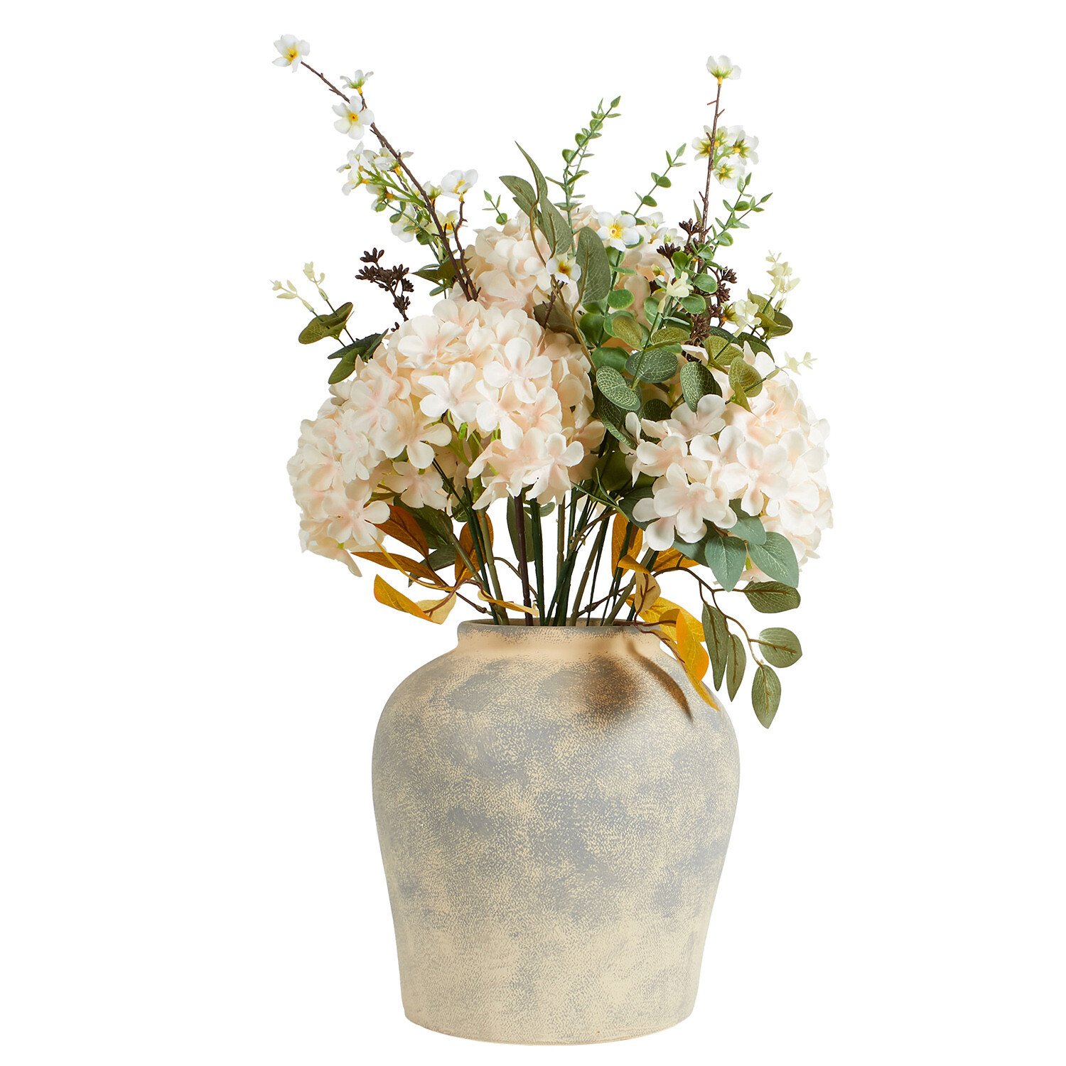 Hydrangea Large Vase Arrangement - Multicolour Image 1