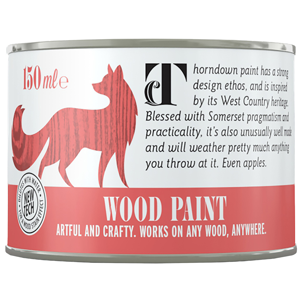 Thorndown Foxwhelp Red Satin Wood Paint 150ml Image 2