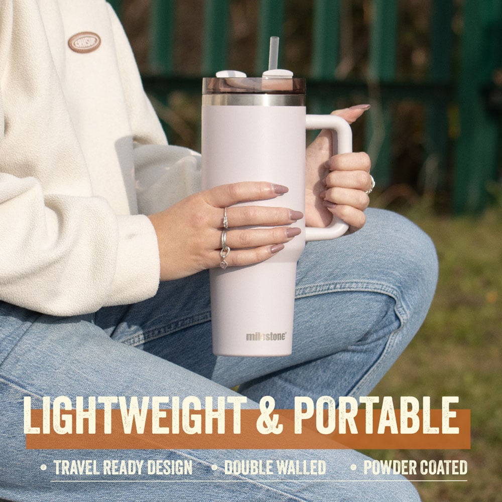 Milestone Camping Pebble Insulated Travel Tumbler 1L Image 6