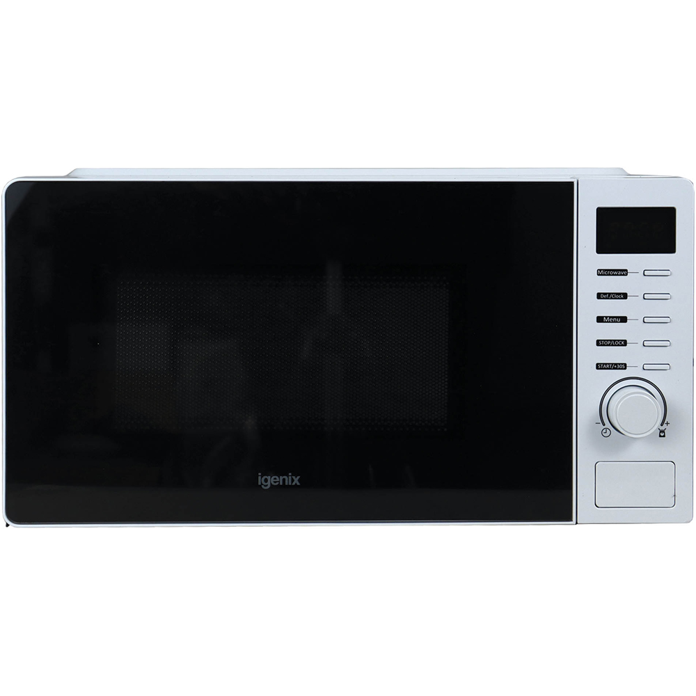 Igenix IGMS02070W White 20L Digital Microwave 700W Image 1