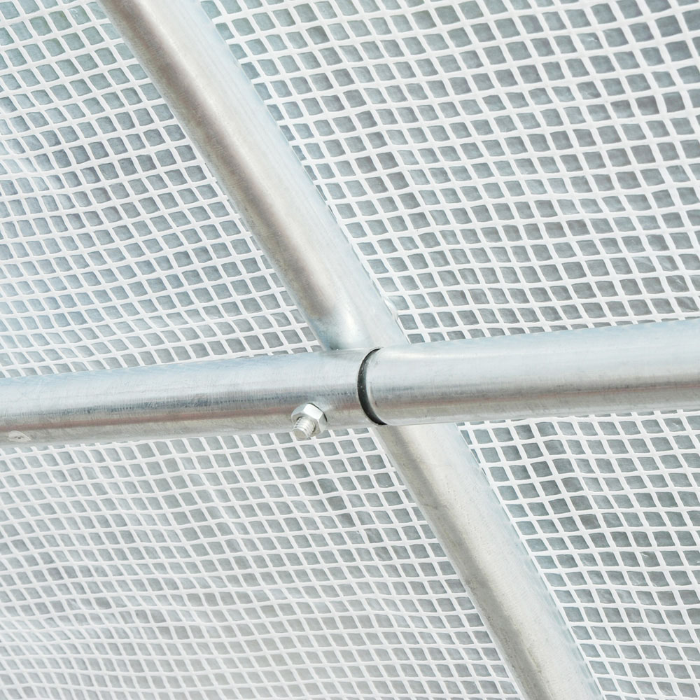 Outsunny White 19.6 x 6.5ft Replacement Greenhouse Cover Image 4
