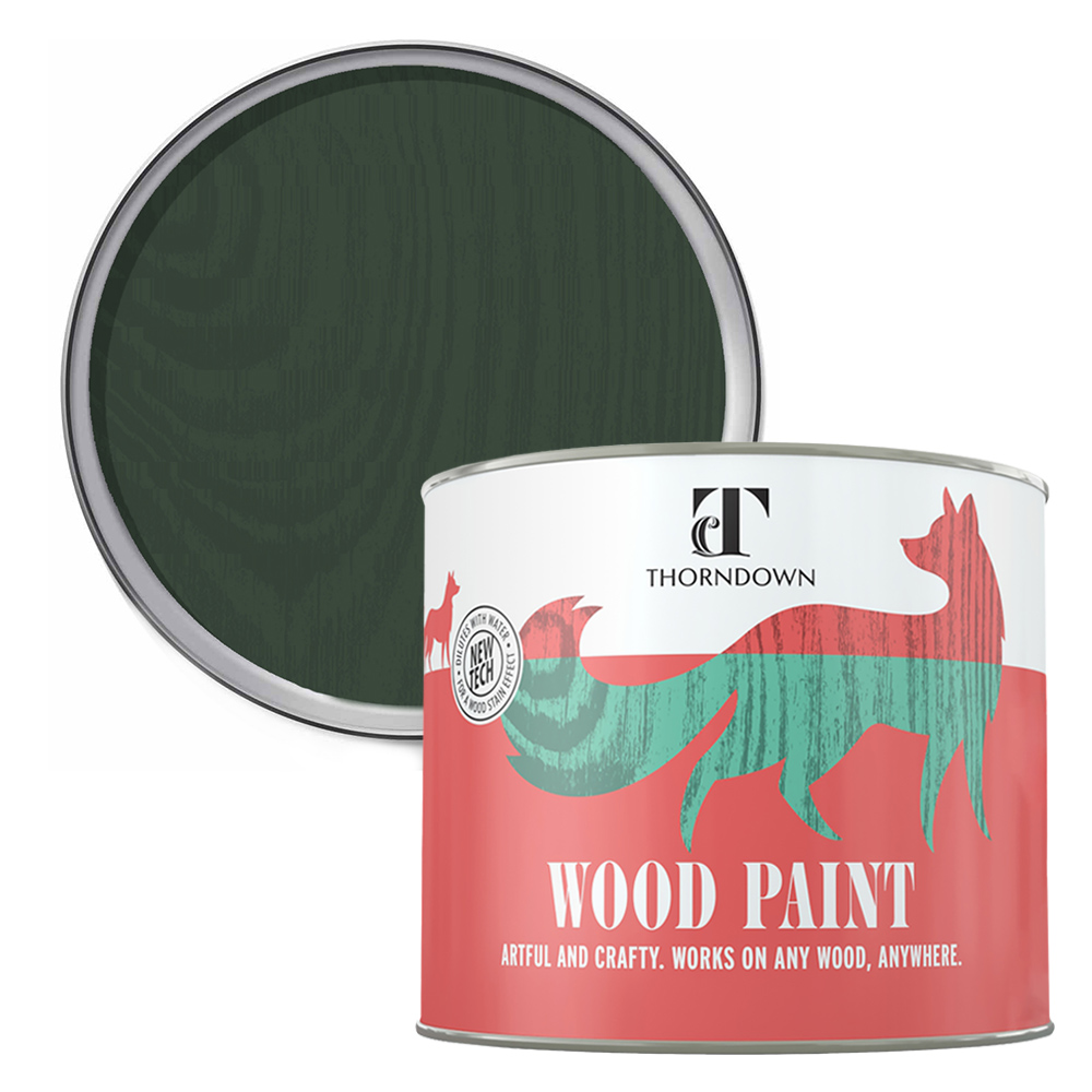 Thorndown Field Green Satin Wood Paint 750ml Image 1