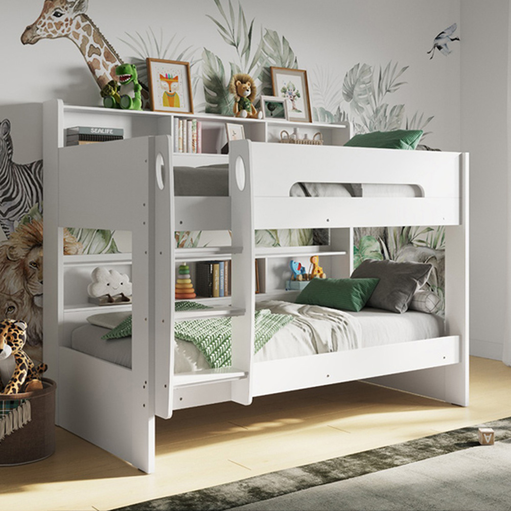 Flair Interstellar White Wooden Bunk Bed Image 1