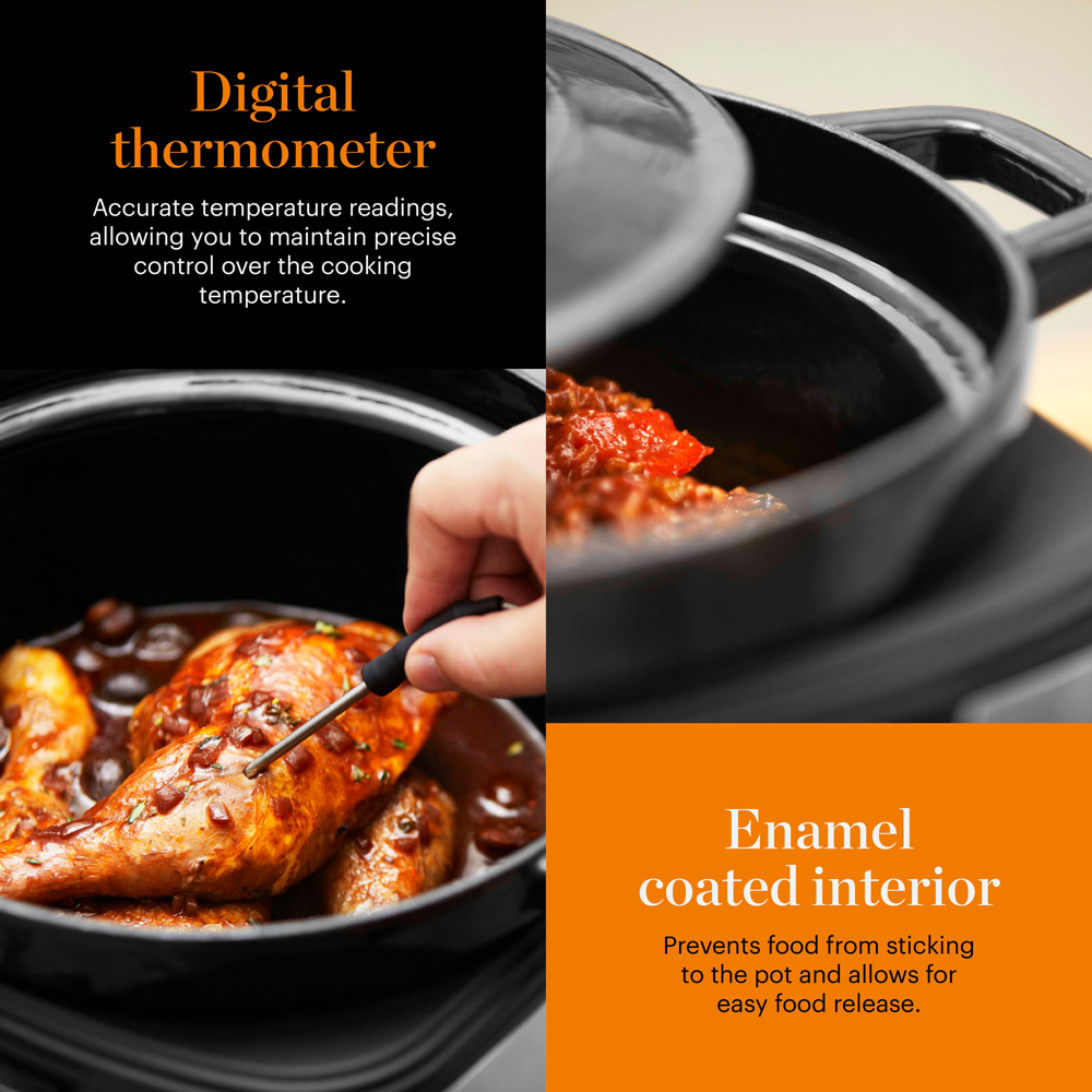 Good Food GF16012 12 in 1 Cast Iron Multi Cooker 5.5L Image 5