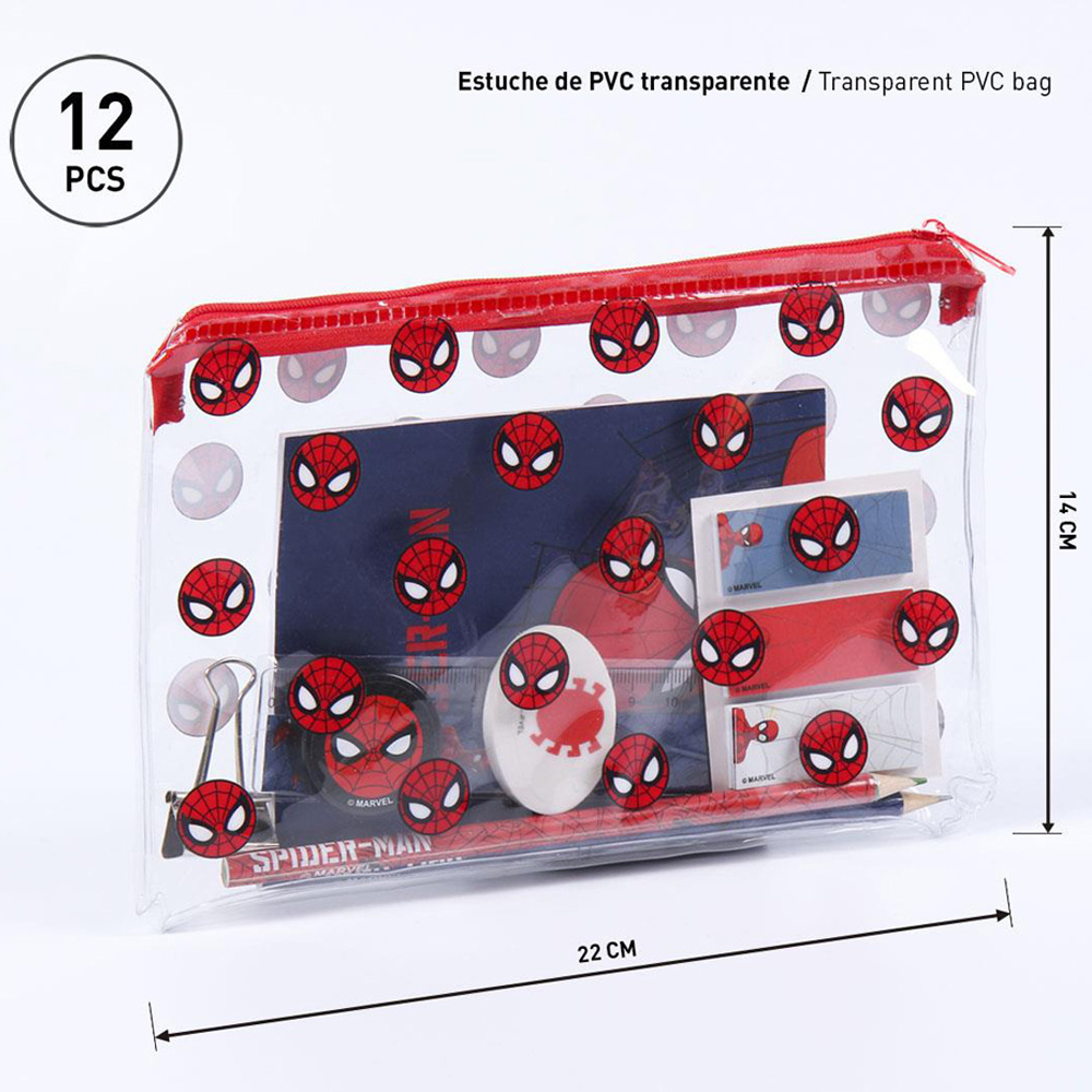 Spiderman Back To School Children 3D Backpack and Stationary Set Image 5