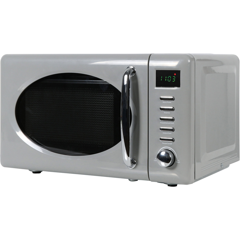 Solo Light Grey 20L Microwave 800W Image 1