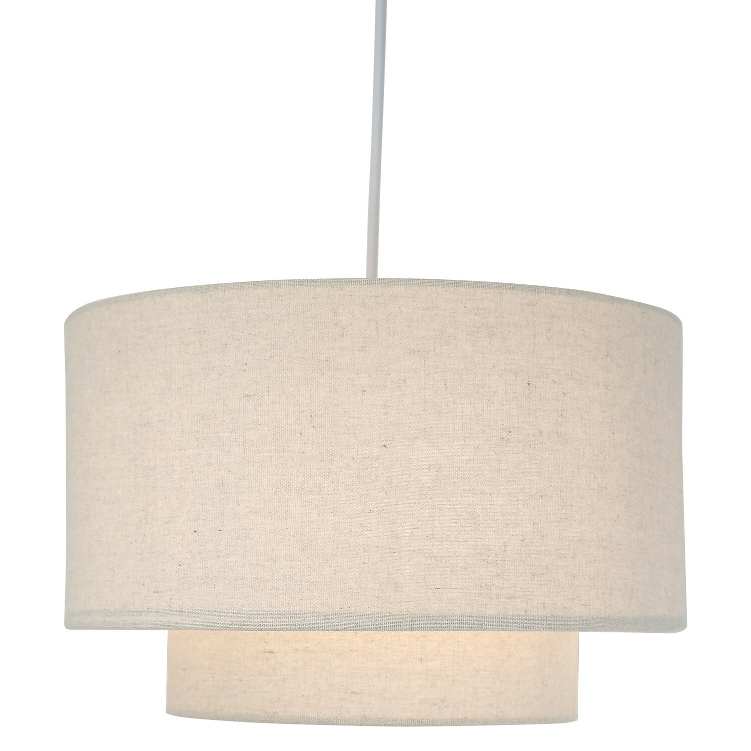 Imani Linen Shade - Beige Image 6