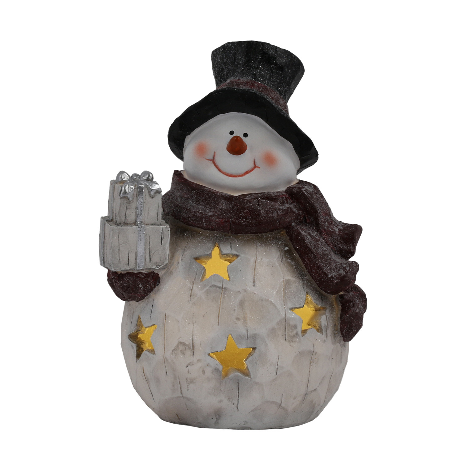 Single Once Upon A Christmas LED Wood Effect Character Ornament in Assorted styles Image 2