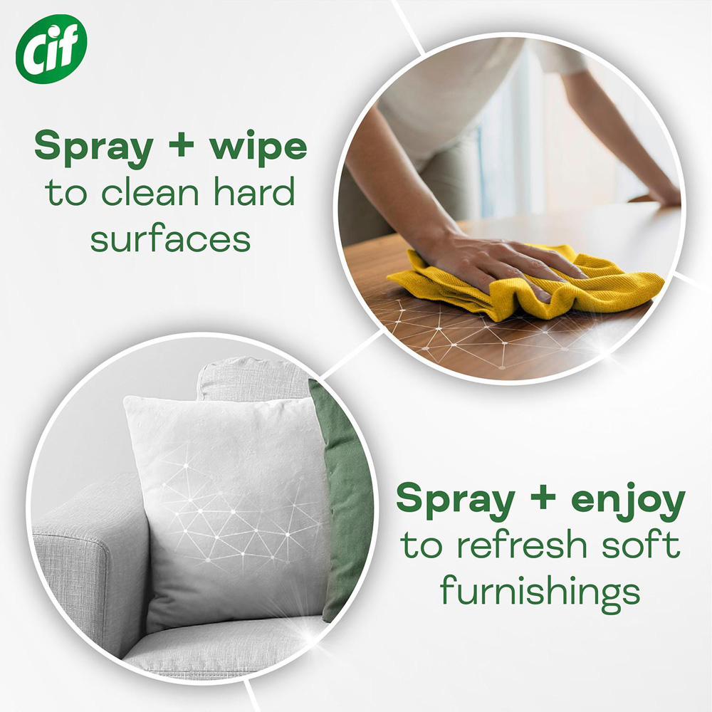 Cif Infinite Clean All in One Lime and Lemongrass Cleaner Reload 590ml 6 Pack Image 4