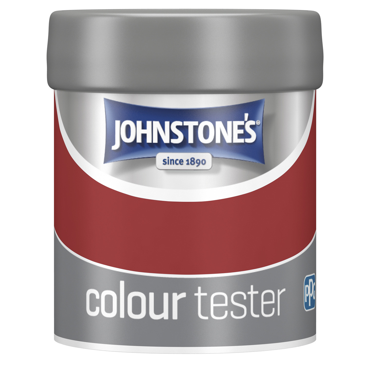 Johnstone's Signal Red Matt Emulsion Tester Pot 75ml Image