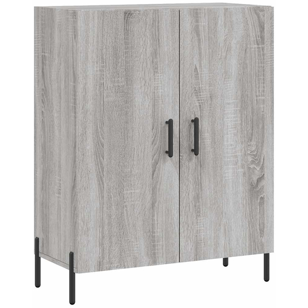 vidaXL 4 Door Grey Sonoma Highboard Image 7