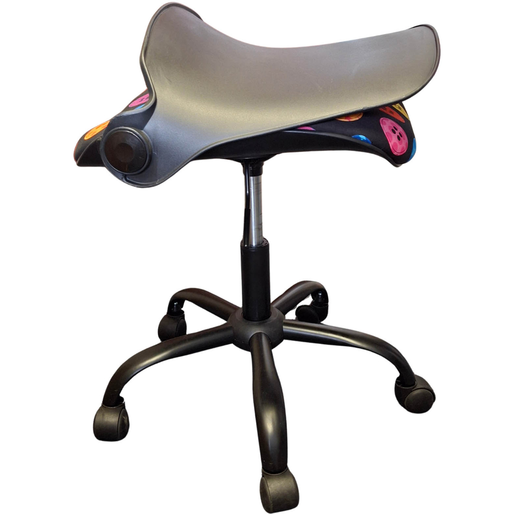 Sewing Online 18618 Buttons Hydraulic Foldable Sewing and Office Chair Image 4