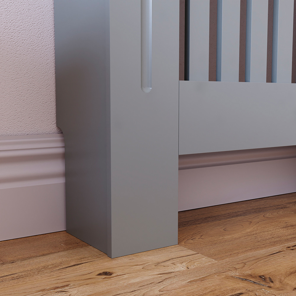 Vida Designs Chelsea Olive Grey Radiator Cover Small Image 6