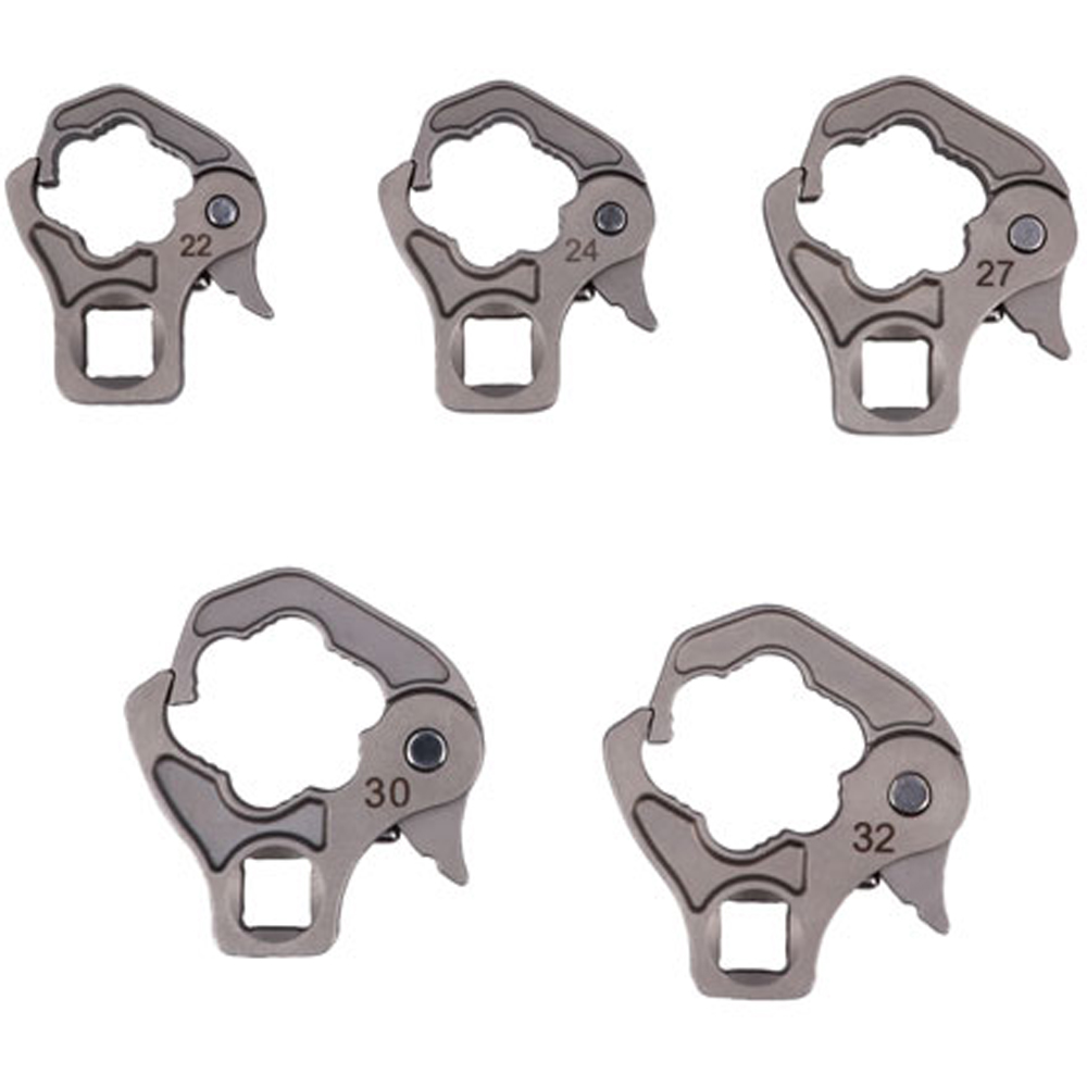 Laser 1/2 inch D Ratchet Flare Nut Wrench Set Image 4