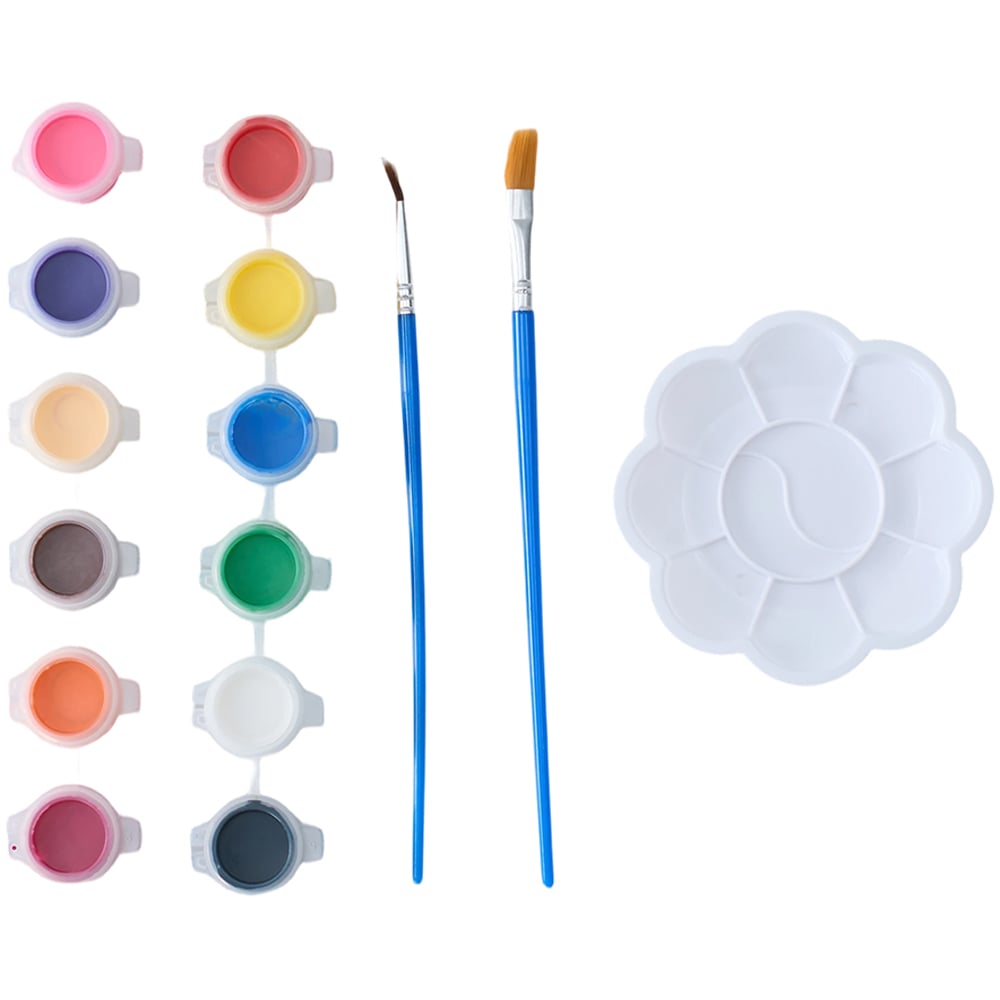 H&O Direct Kids Paint Your Own Bunny Night Light Kit Image 2