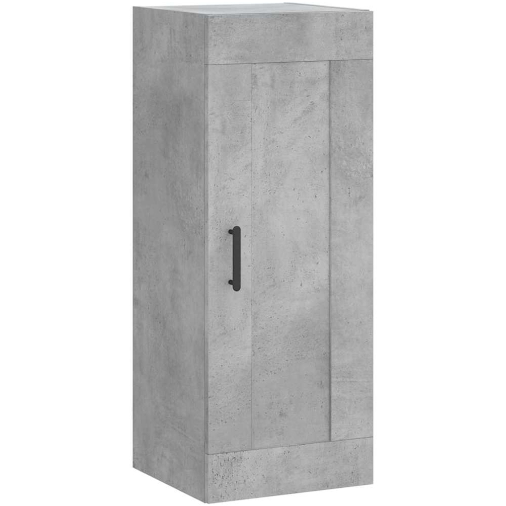 vidaXL 2 Door Concrete Grey Highboard Image 7