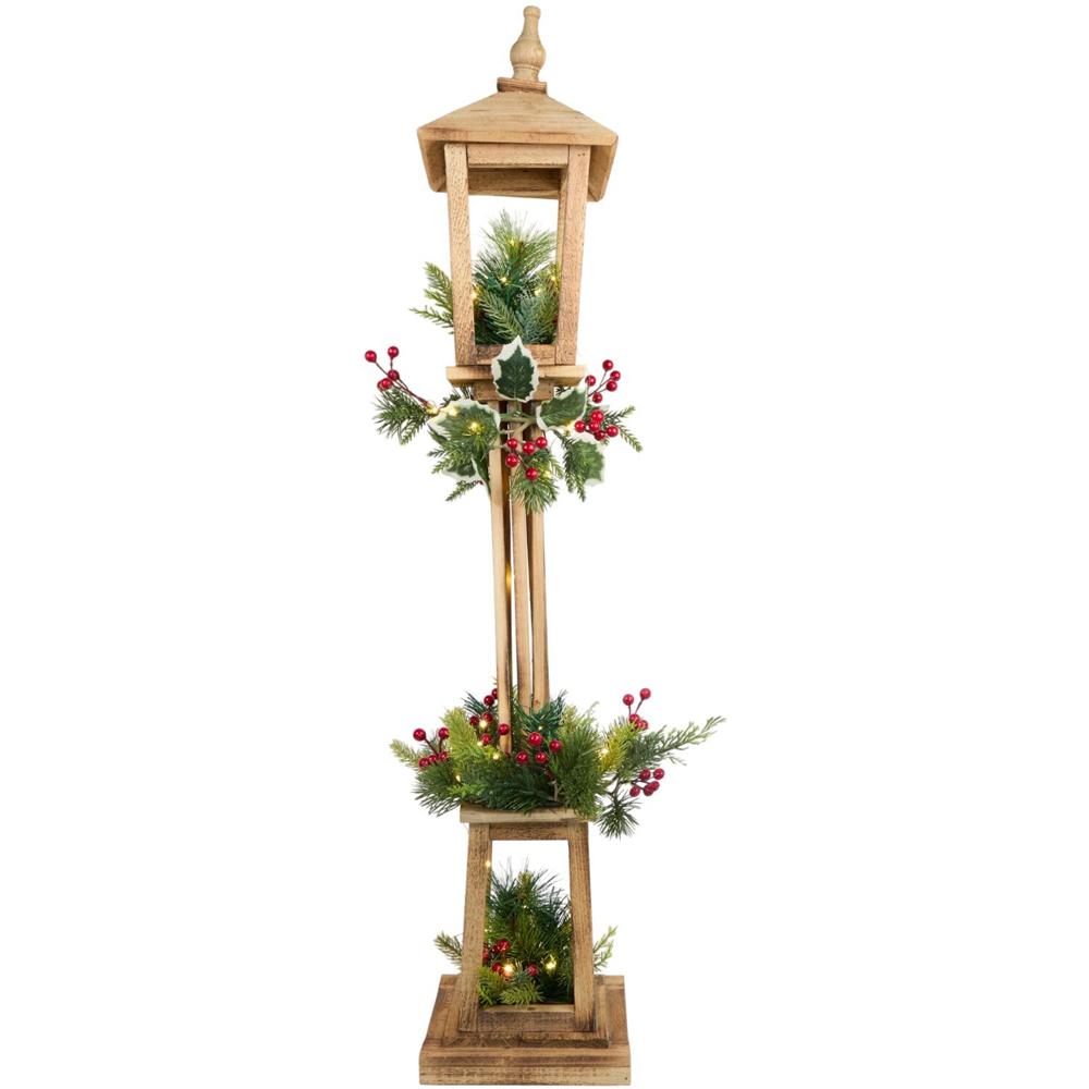 LED Natural Floristry Lantern Image 4