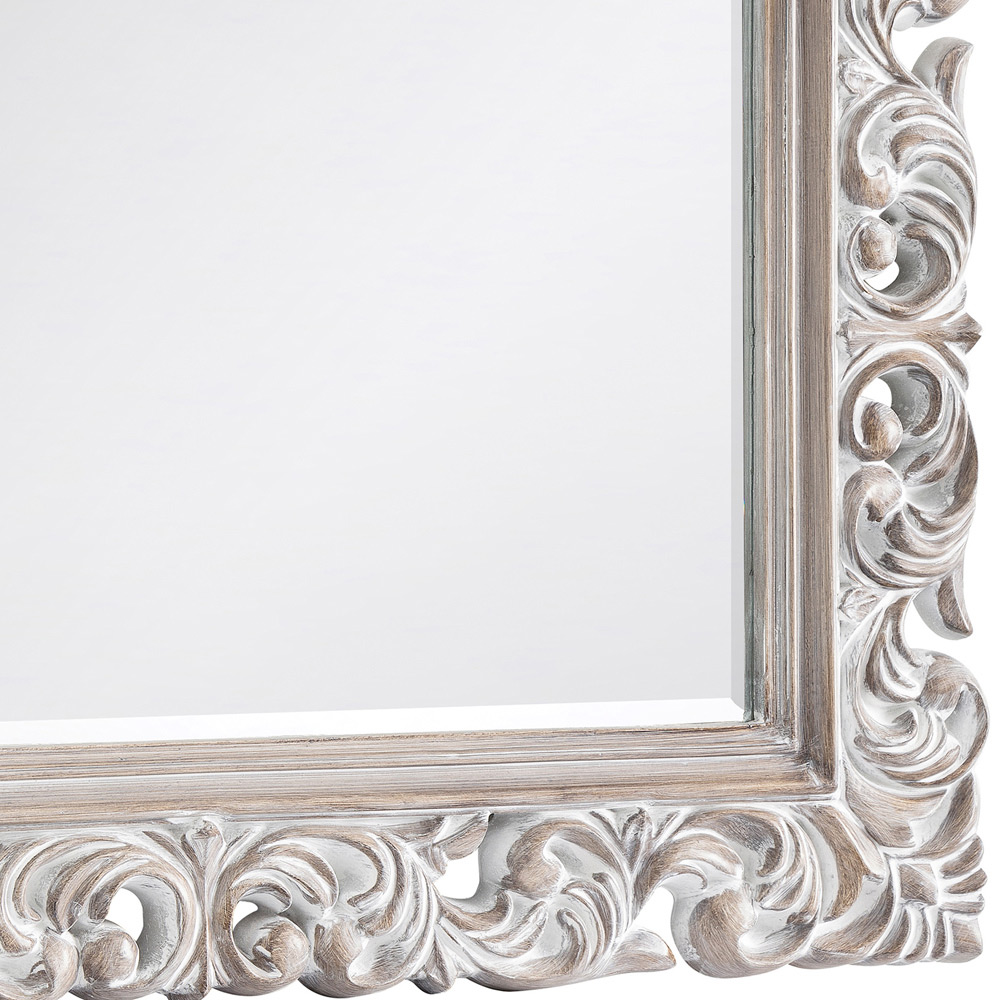 Julian Bowen Baroque Distressed Wall Mirror Image 4