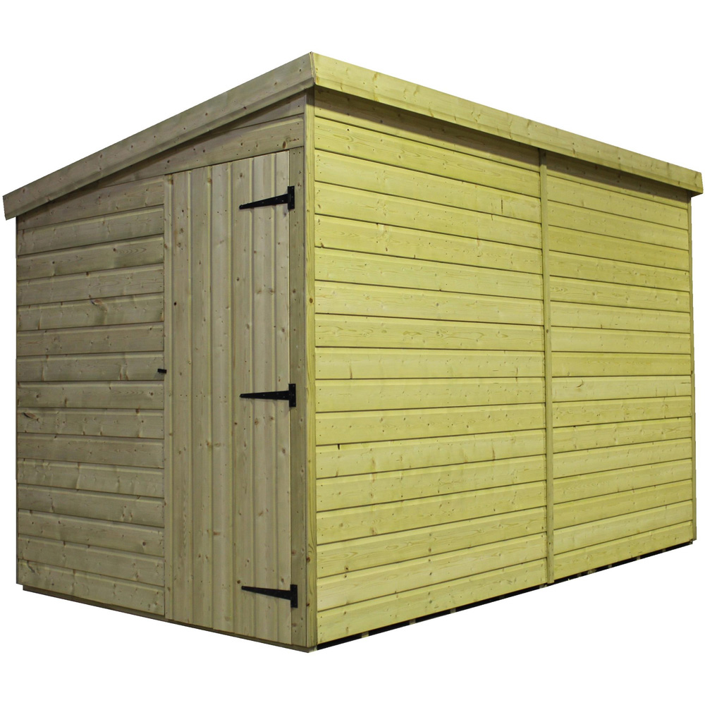 Empire Sheds 2000 9 x 7ft Tongue and Groove Pent Garden Shed Image 1