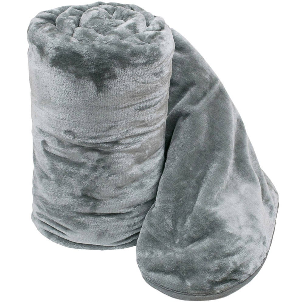 Velosso Silver Mink Throw 200 x 240cm Image 1