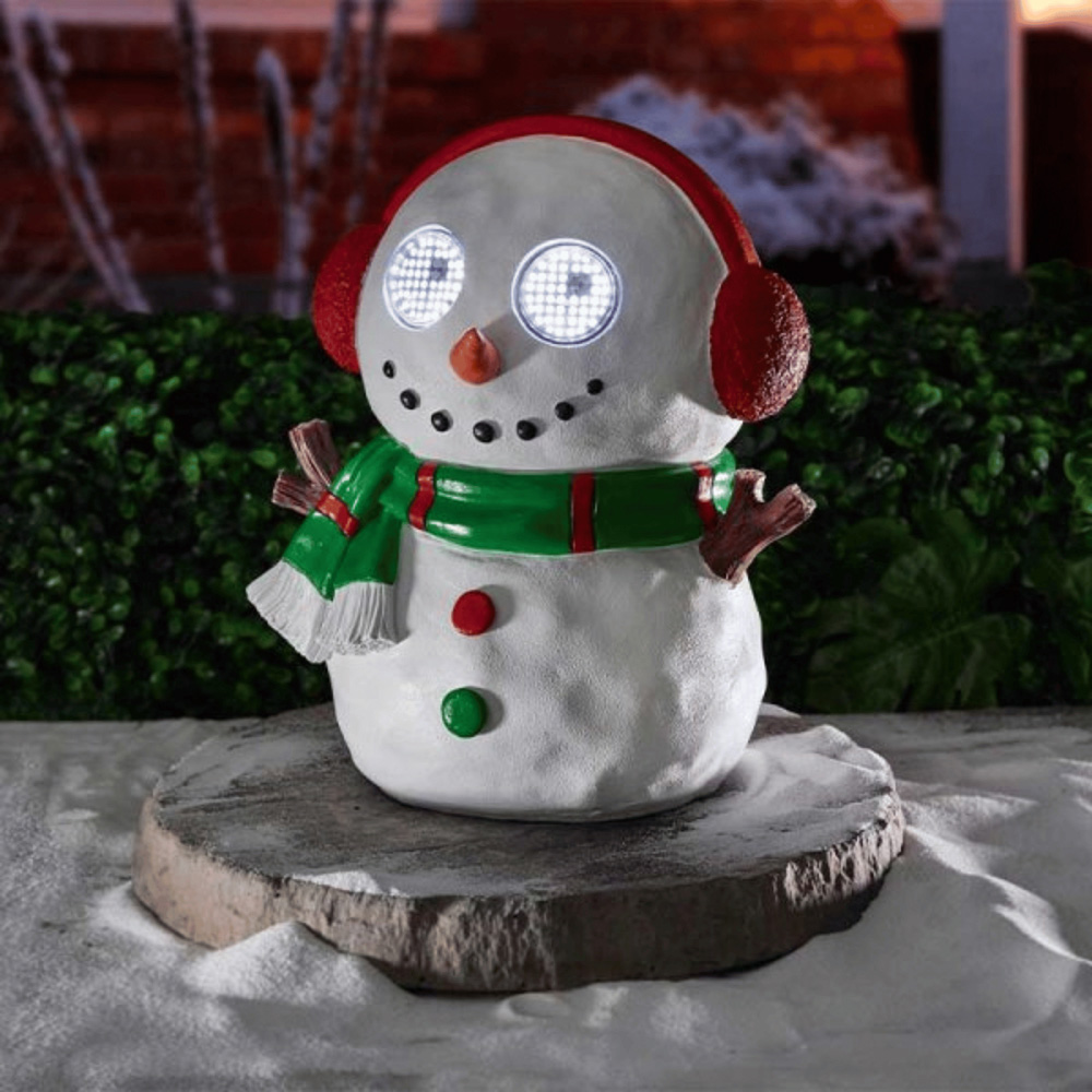 Samuel Alexander White LED Blinkin' Frosty Snowman Outdoor Christmas Decoration 25cm Image 9
