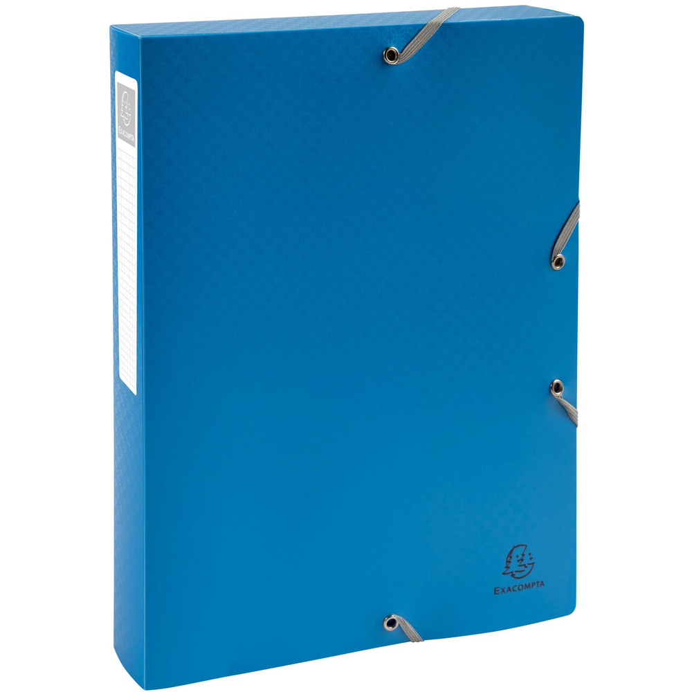 Exacompta A4 Multicolour Recycled PP Filing Box 8 Pack Image 2