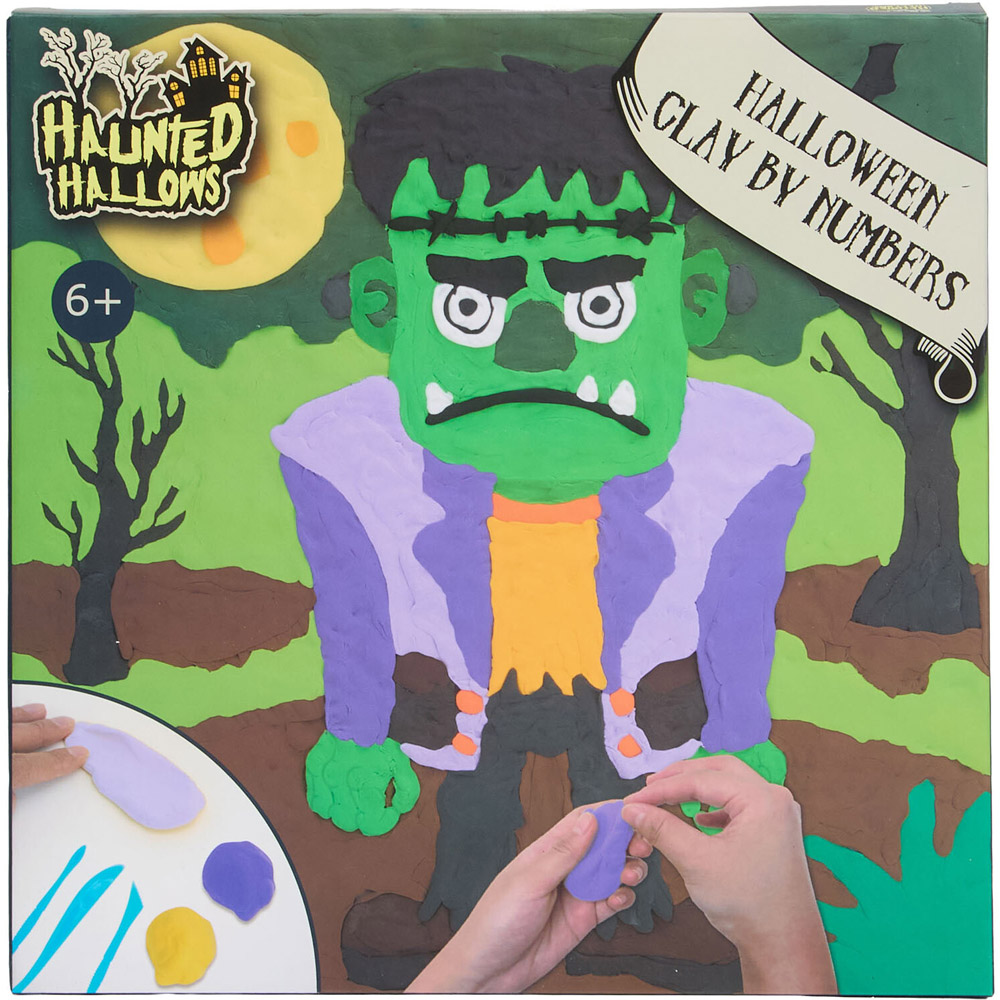 Halloween Clay By Numbers Kit Image 2