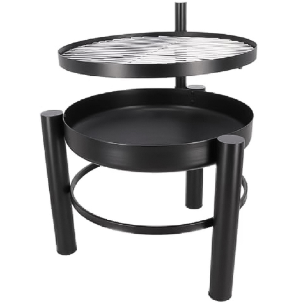 Fallen Fruits Small Fire Bowl with Grill Grid Image