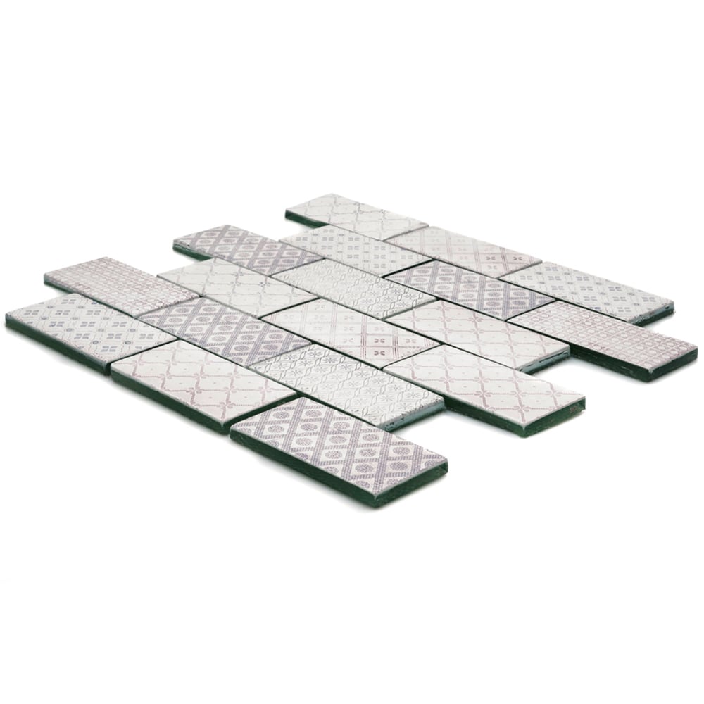 House of Mosaics Vintage Pretty Mosaic Tile Sheet Image 3