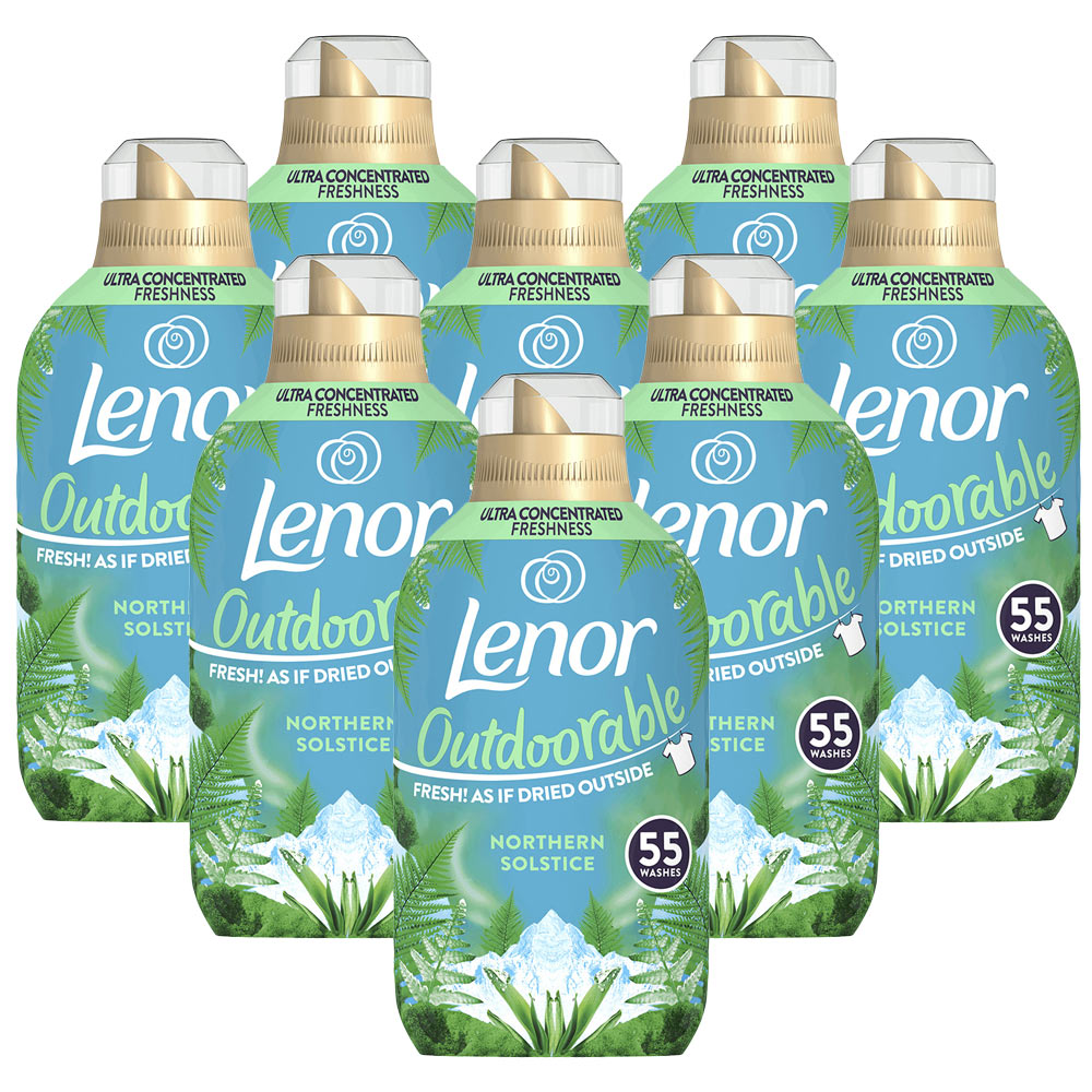 Lenor Outdoorable Northern Solstice Fabric Conditioner 55 Washes Case of 8 x 770ml Image 1