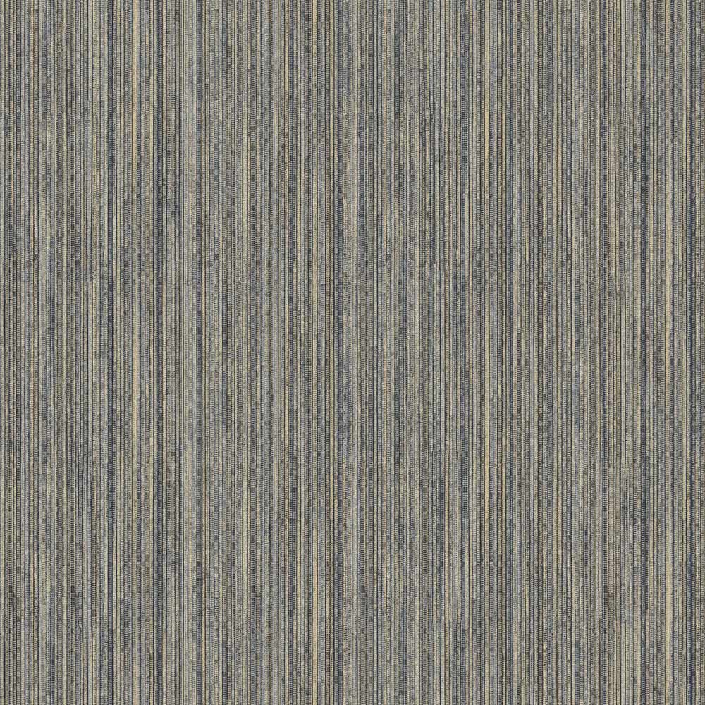 Arthouse Japandi Grasscloth Charcoal Grey and Gold Wallpaper Image 1