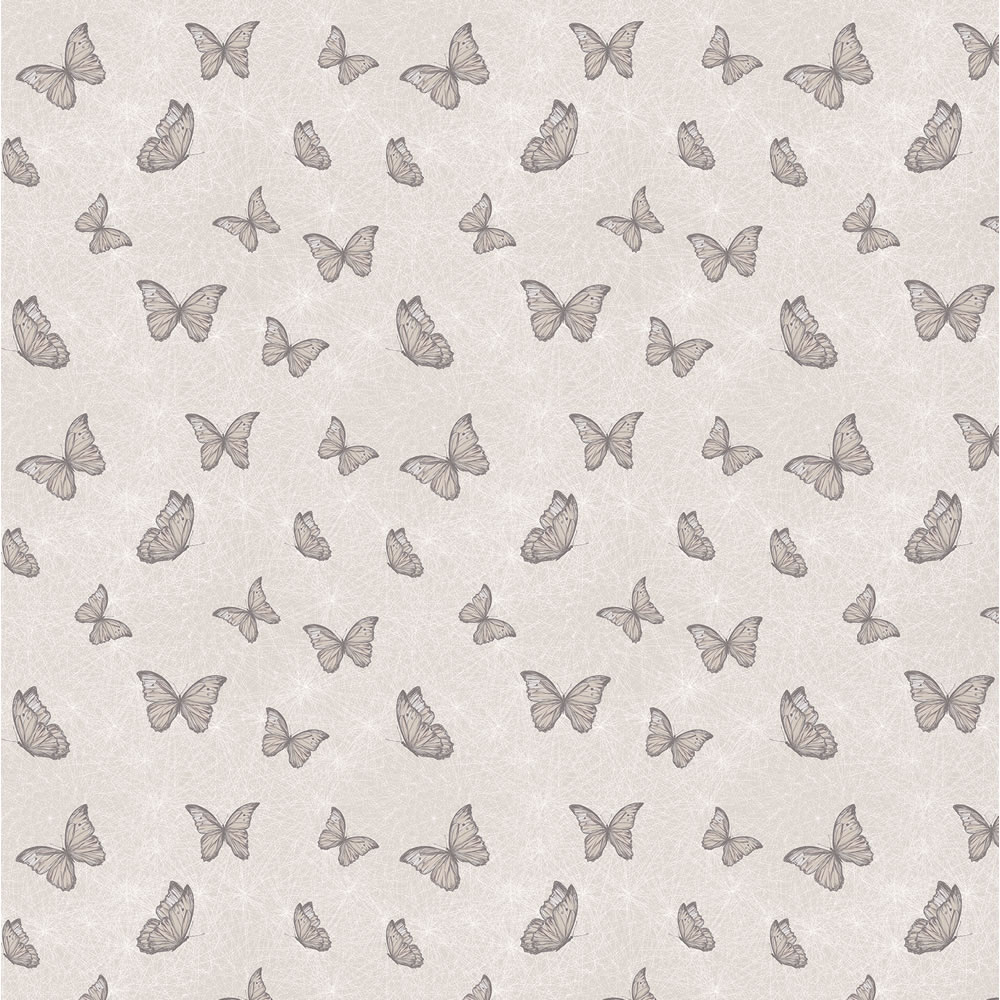 Wilko Butterfly Pink Wallpaper Image 1