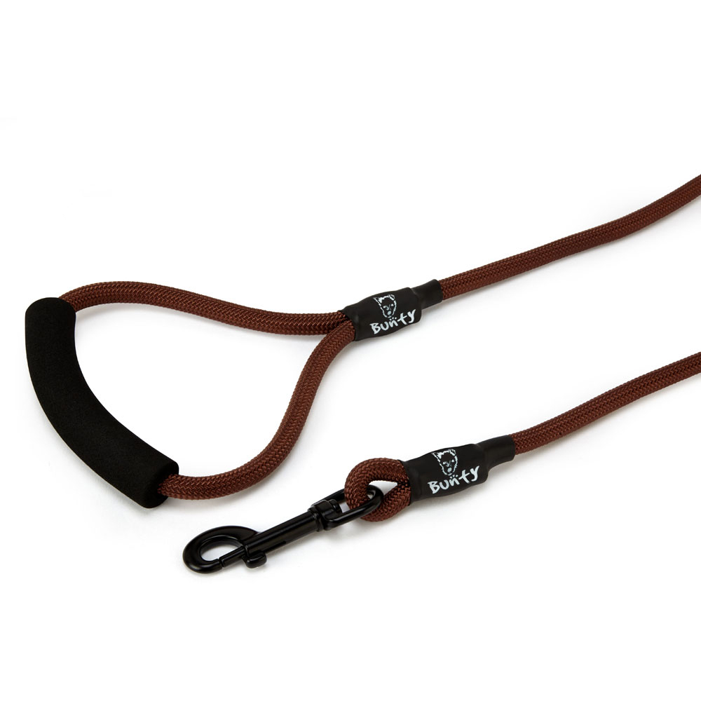 Bunty Medium Brown Rope Lead Image 2