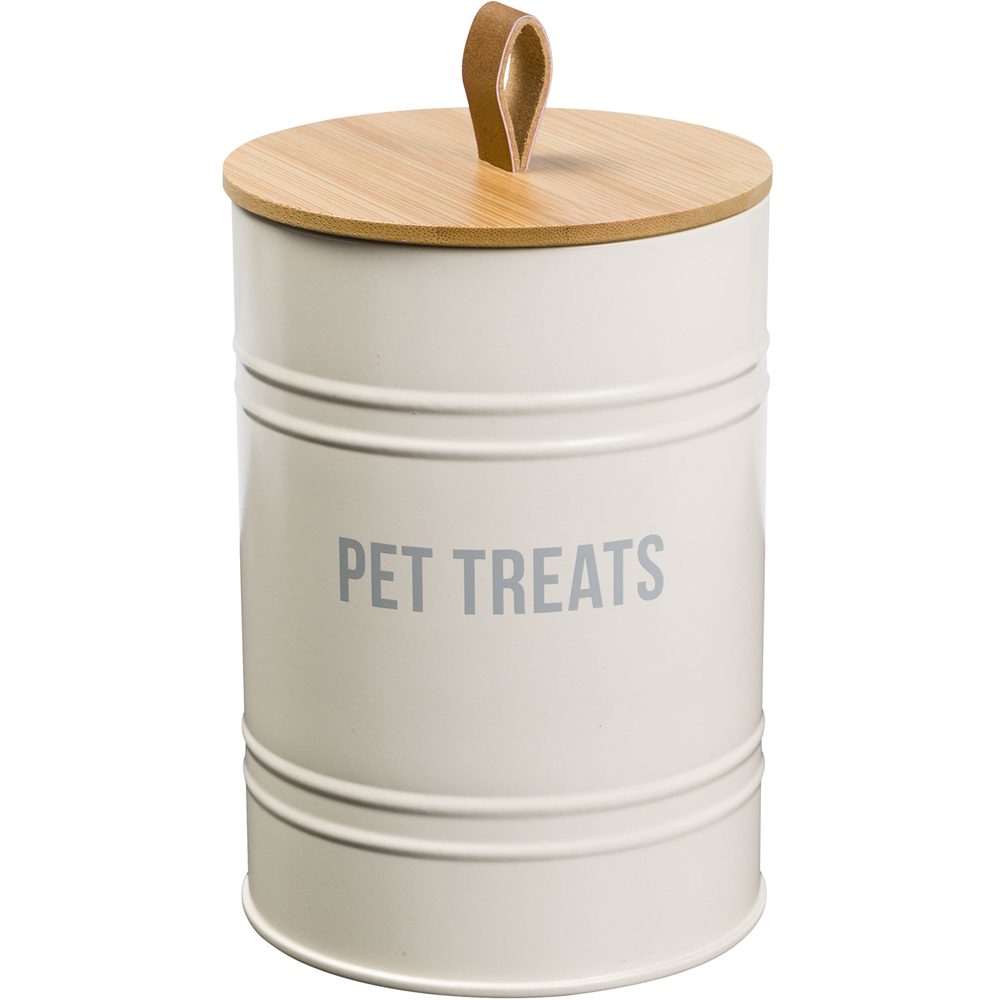 House Of Paws Happy Pet Cream Round Pet Treats Tin Image