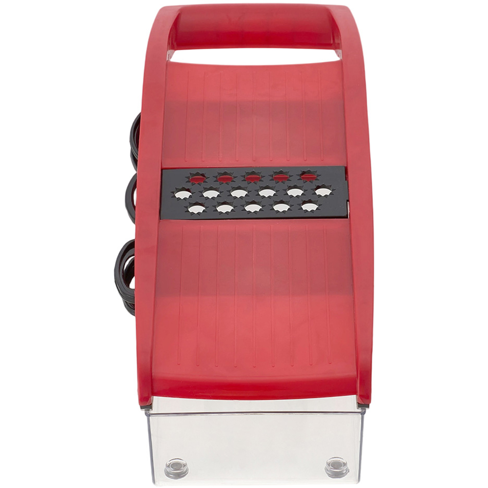 Living and Home Red Multi Functional Vegetable Chopper Image 2