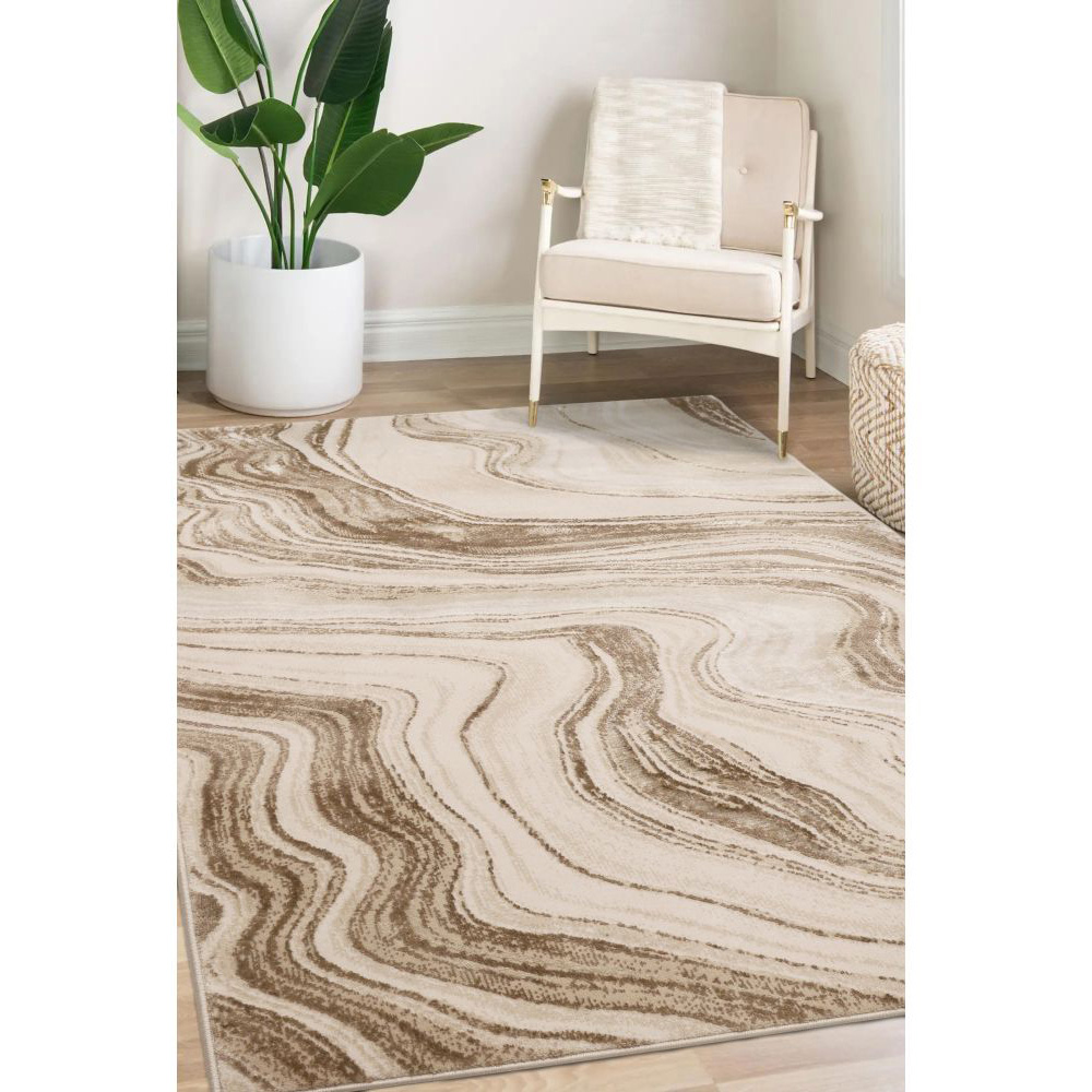 Homemaker Dusk Champagne Watercolour Rug 200 x 290cm Image 6