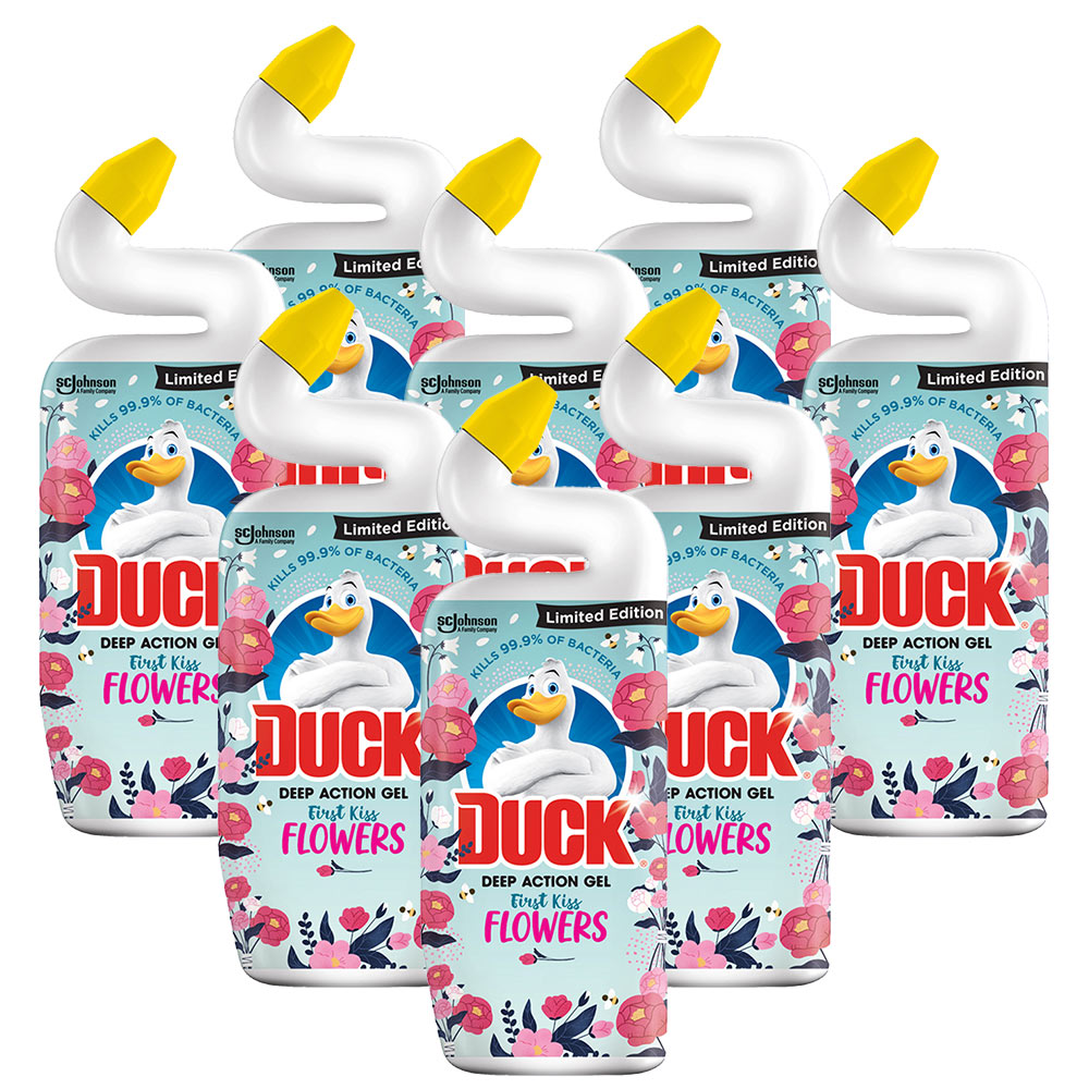 Duck First Kiss Flowers Deep Action Gel Case of 8 x 750ml Image 1